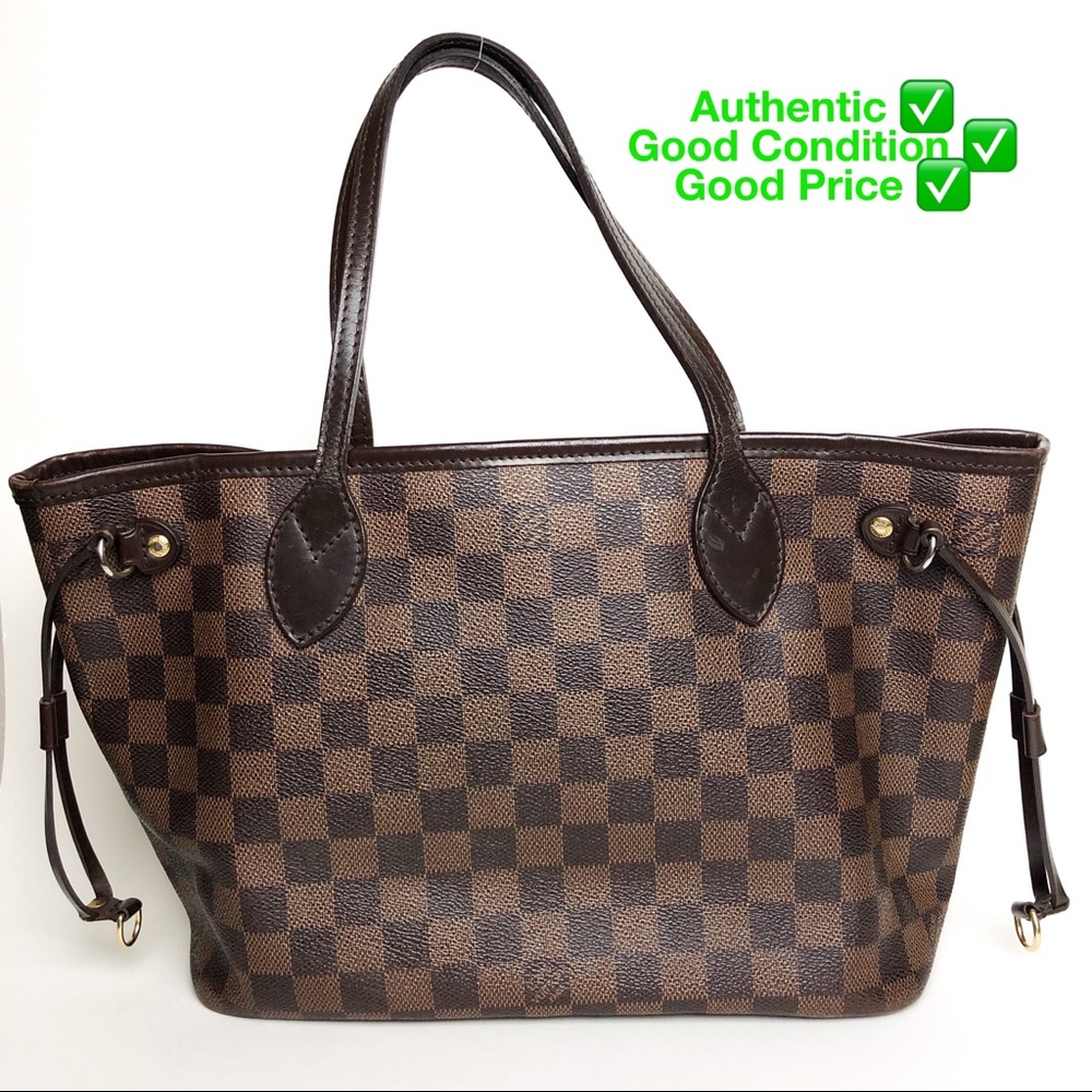 Louis Vuitton Damier Ebene Neverfull PM